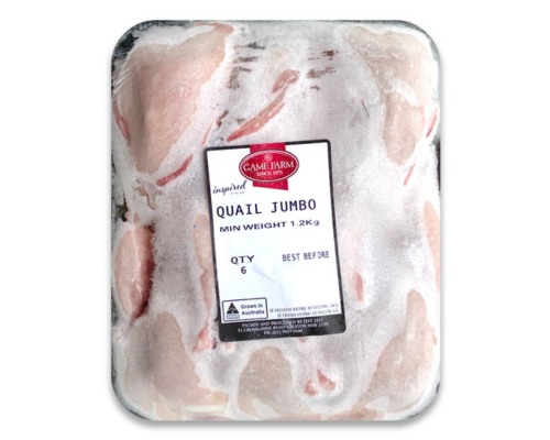 Quail Jumbo 6 birds (1.2kg)