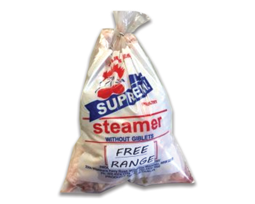 Chicken-Steamer Free Range (9 birds)