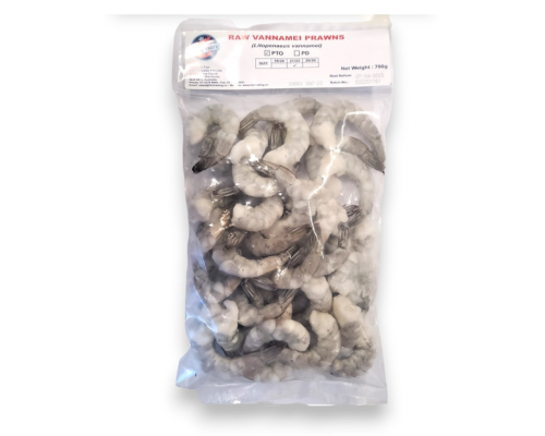 Prawn Cutlet-Raw Vannamei 21/25 *Pin Deveined* (700g)