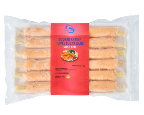 Sugarcane Shrimp Paste-Cooked 12 pcs Chạo Tôm (800g)
