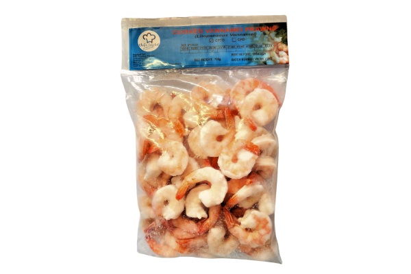 Prawn Cutlet-Cooked Vannamei 26/30 *Pin Deveined* (700g)