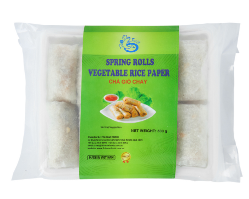 Spring Roll-Vegetable Rice Paper TRAY 20pcs (500g)